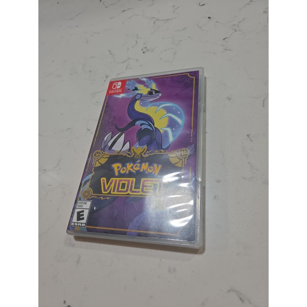 Authentic Replacement Case ONLY - Pokemon Violet - Nintendo Switch Box
